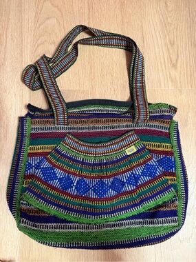 Handwoven Pinzon tote bag